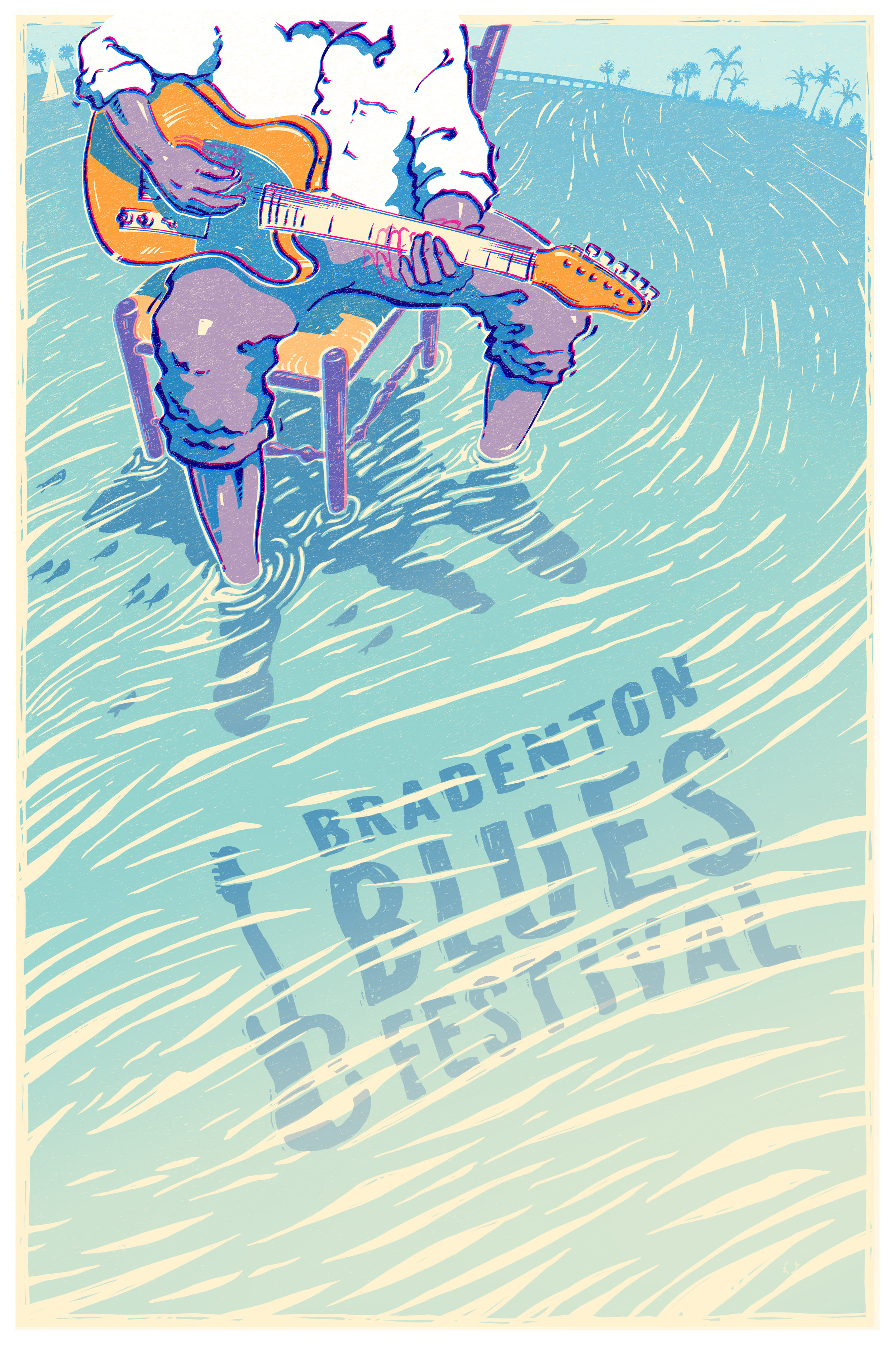 Blues Festival Poster