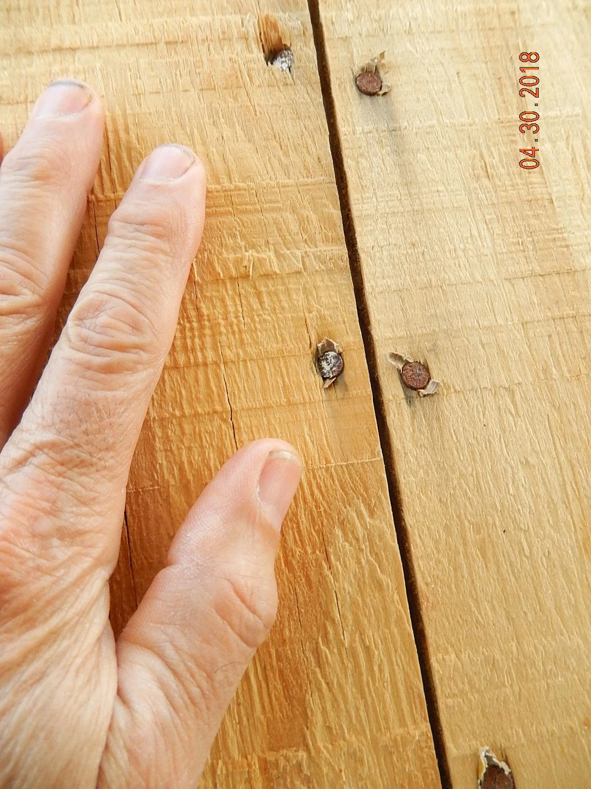 Salty air + Water + Iron = Rust