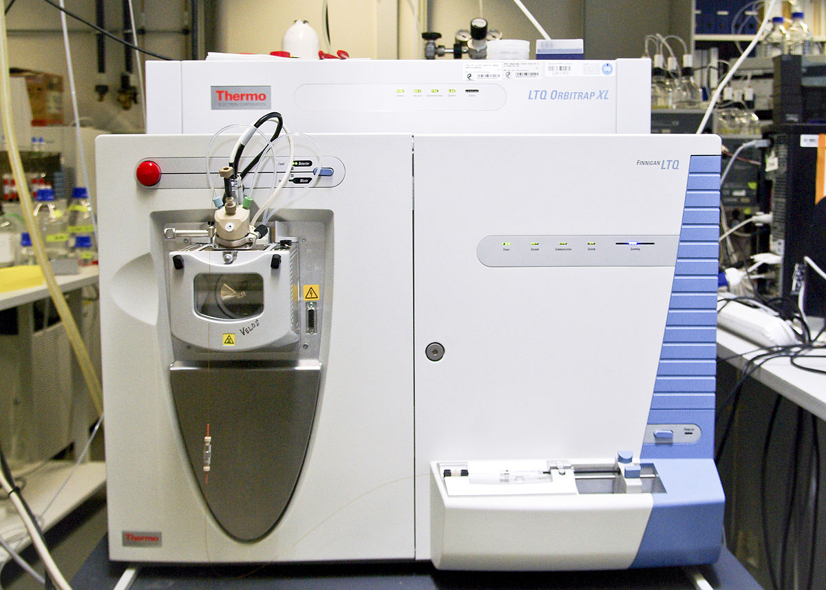 A Mass spectrometry machine