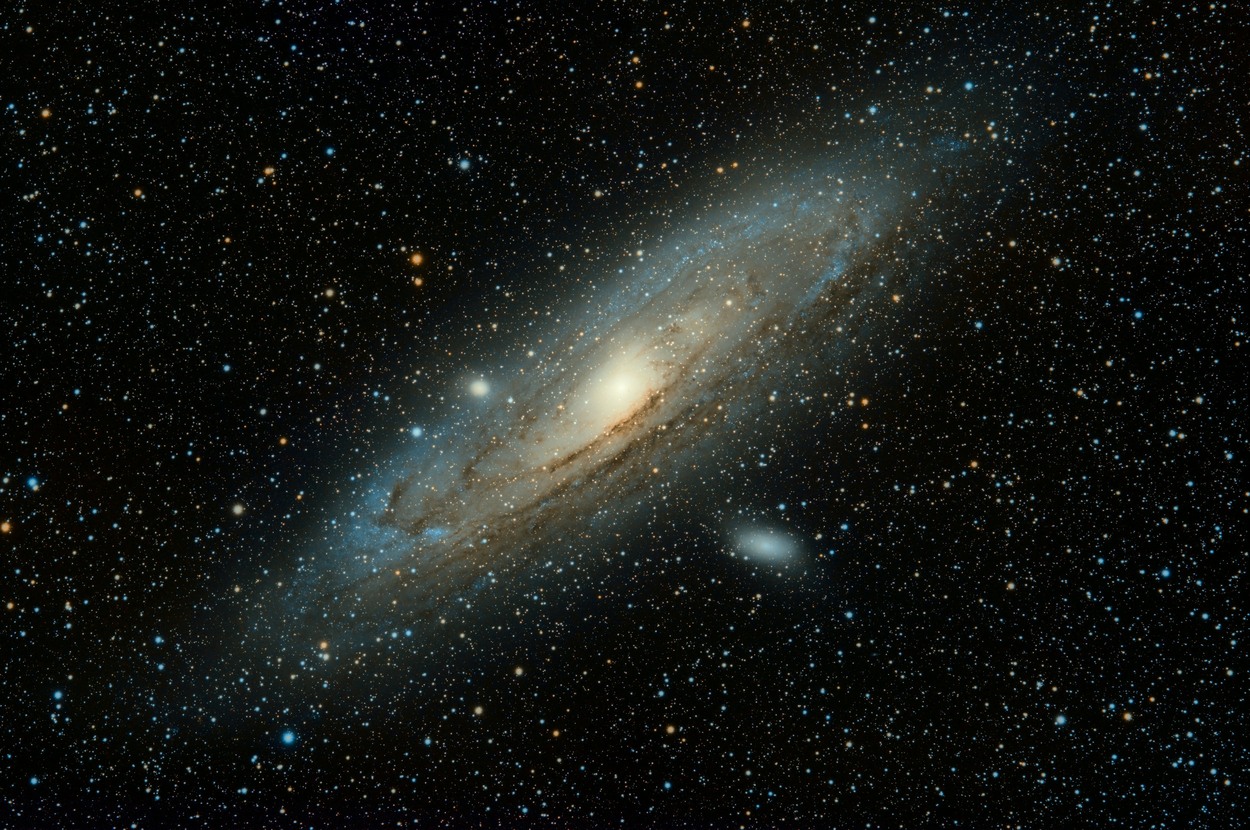 Now that you’ve seen an apple, describe how the gravitational field of Andromeda will affect the orbital of planets on the rim of the Milky Way as Andromeda draws closer. Any complaints?