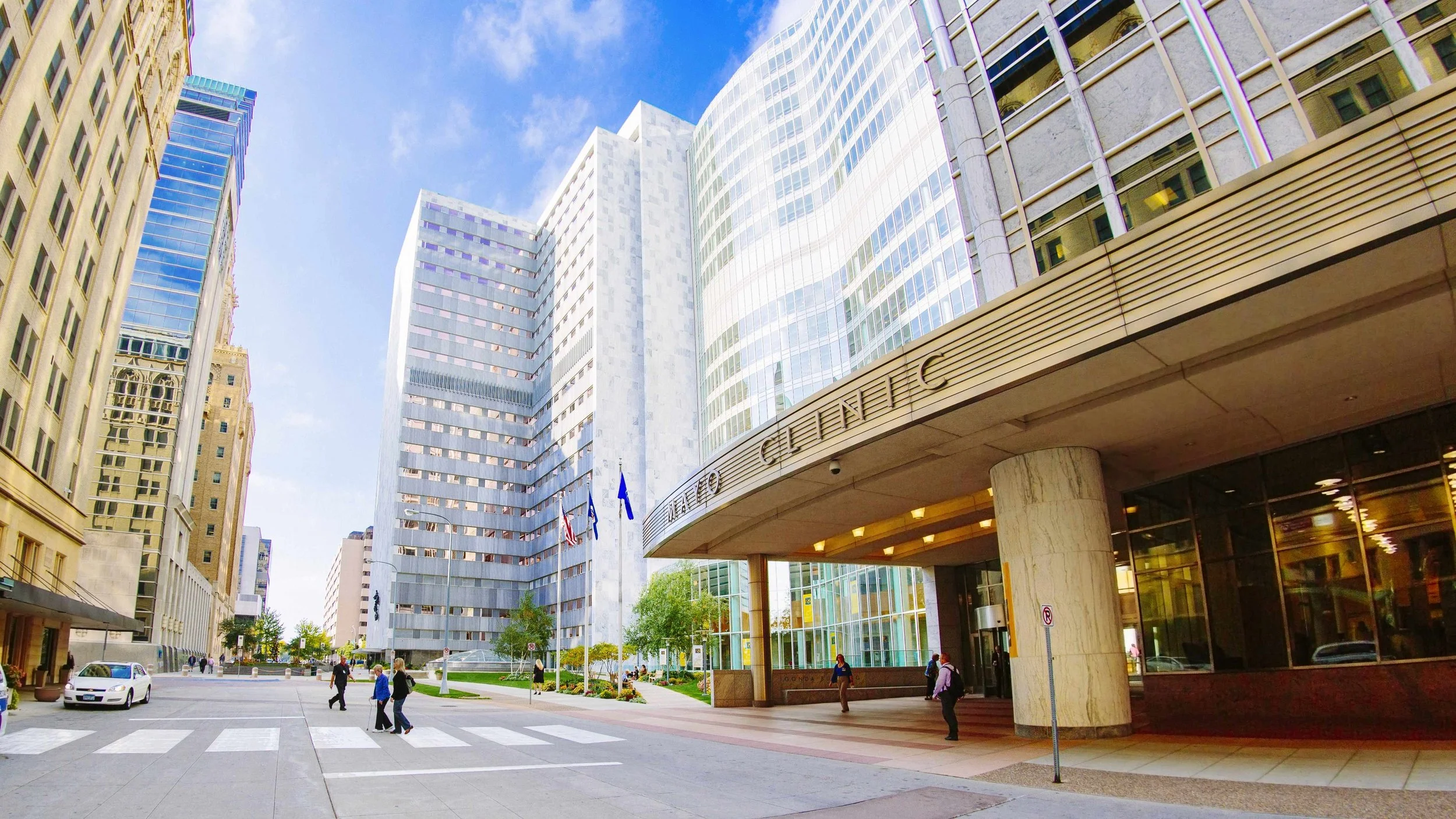 The beautiful Mayo Clinic, a leading academic medical centre based in Rochester, Minnesota. The institution places a heavy emphasis on integrated clinical practise, education and research. Credit: Mayo Clinic