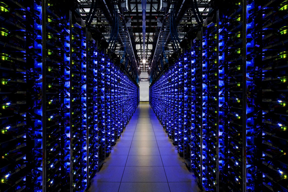 A cooled-down Google data center