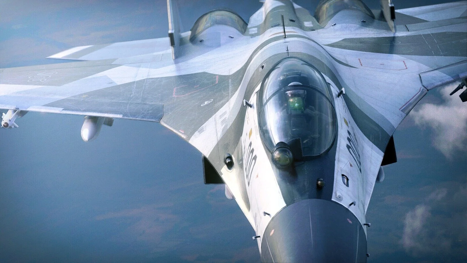 The Sukhoi SU-35- Russia's attempt at AI.