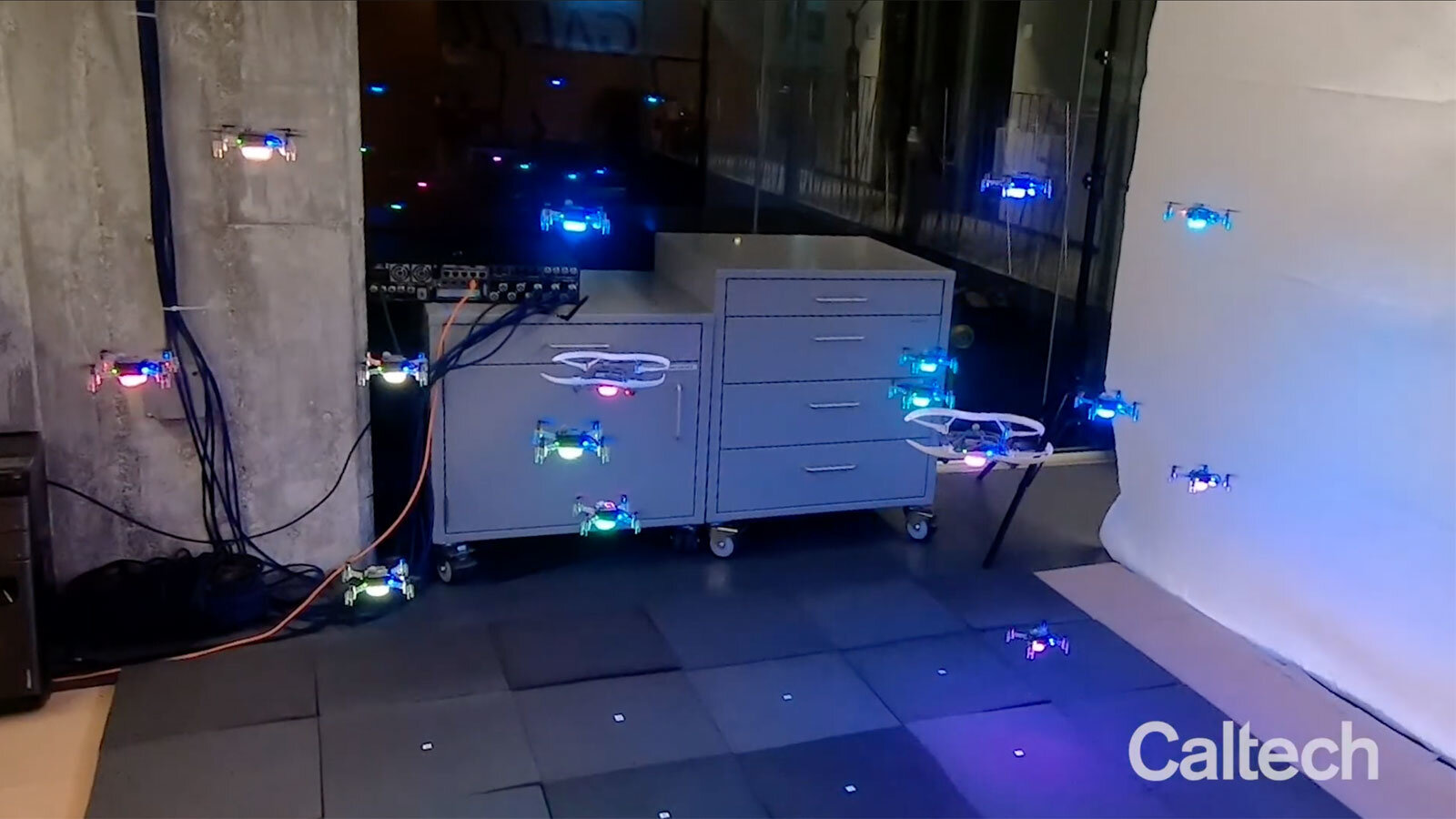Machine Learning Lets Swarms of Drones Fly Without Colliding