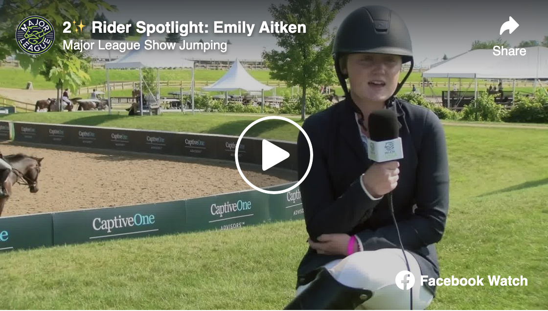 2* Rider Spotlight: Emily Aitken