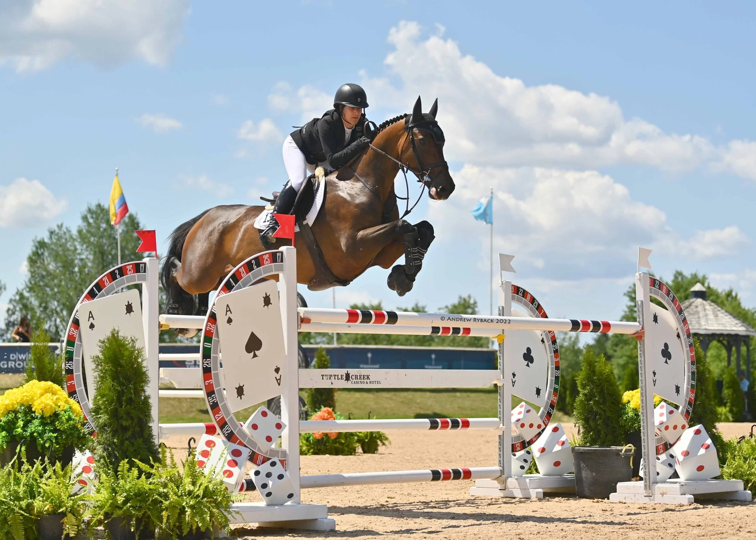 Sydney Shulman Desiderio Shines in $30,000 Bellwyn Farm National Grand Prix