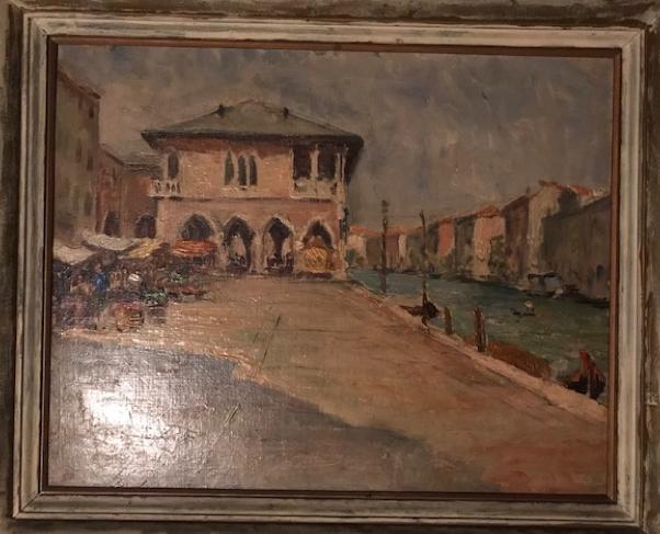 A favorite painting of Mark’s from his grandmother, possibly by Piero Sansalvadore