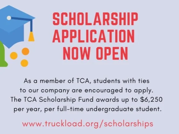 TCA Scholarship Applications Open