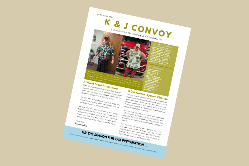 November 2021 Newsletter