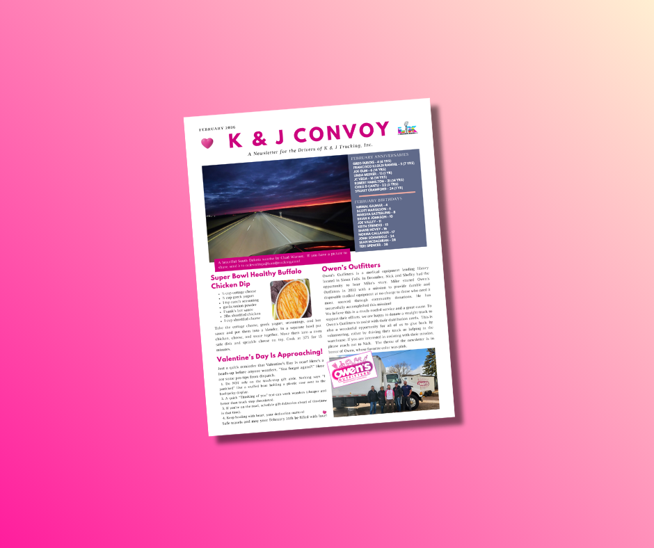 February 2026 K&amp;J Convoy