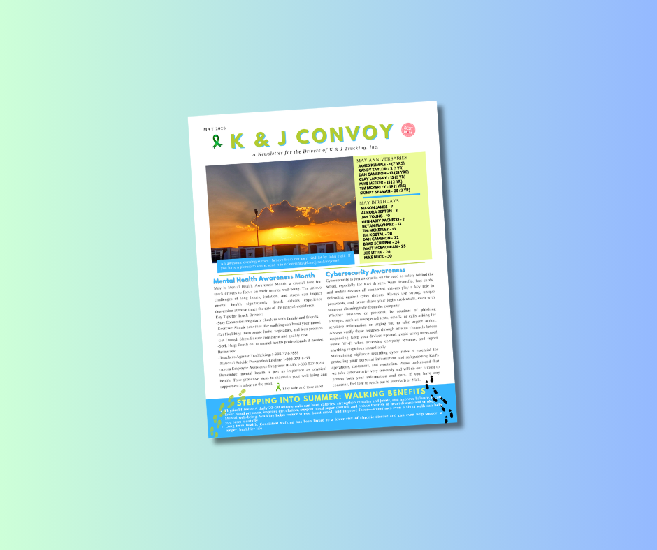 May 2026 K&amp;J Convoy Newsletter