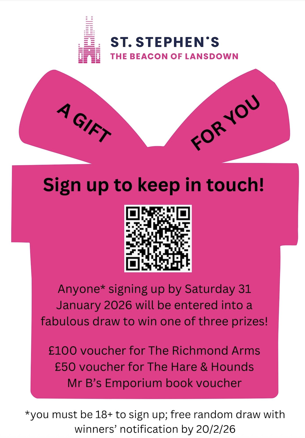 Keep in touch with St Stephen's