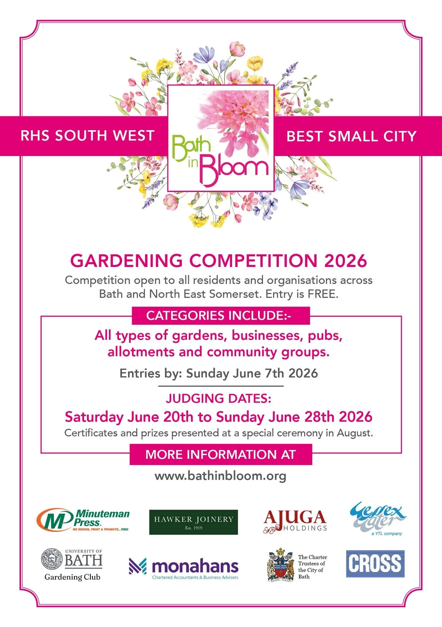 Bath In Bloom 2026