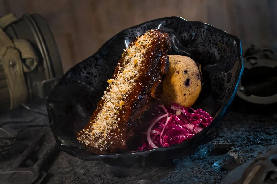 Smoked Kadu Ribs ©Disney Parks