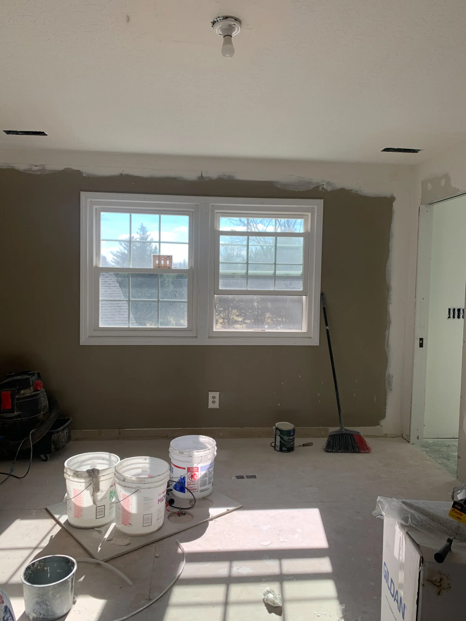 wallpaper hygge and west floral wallpaper modern cottage white oak prepping home remodel renovation