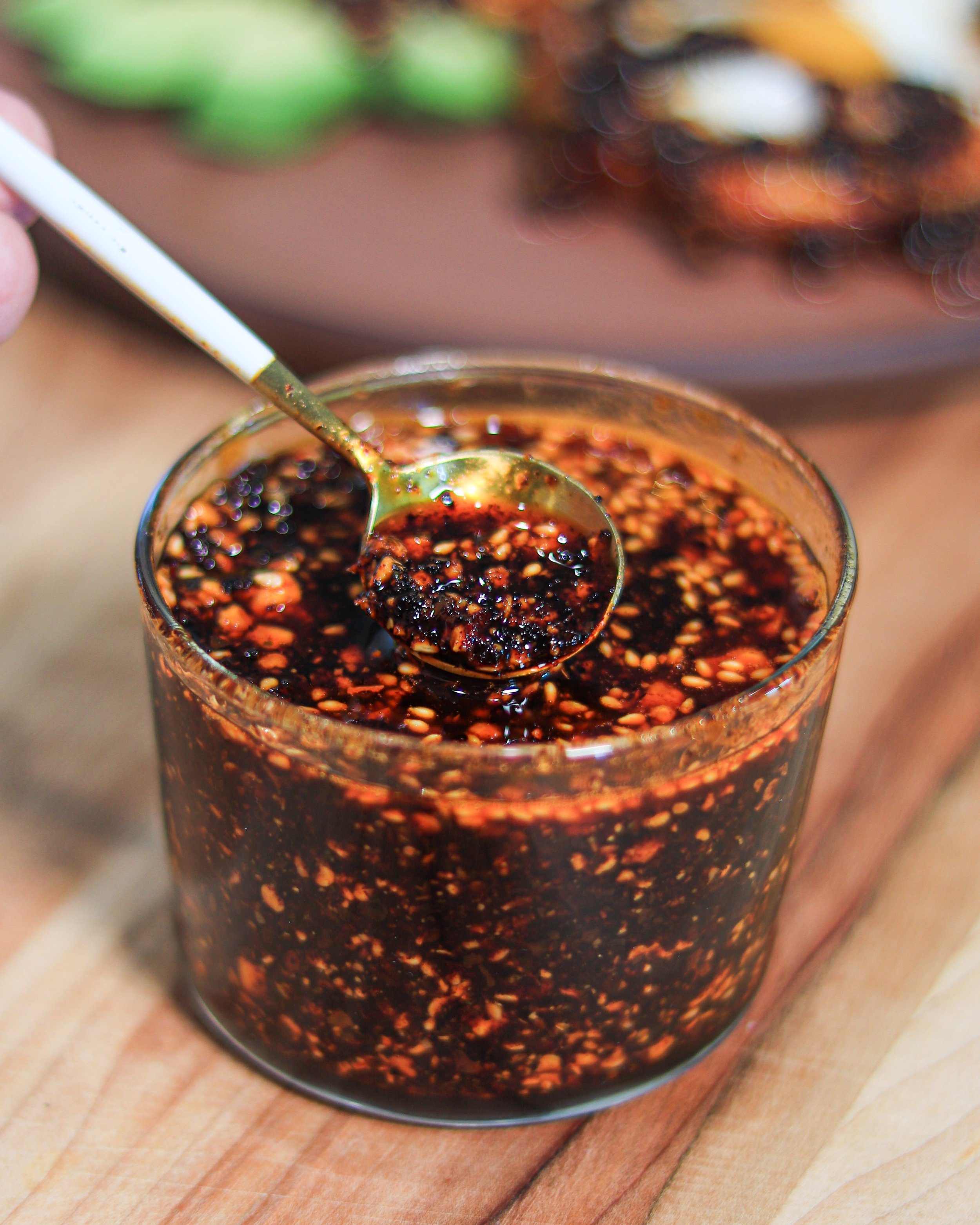 Salsa Macha - Spicy Mexican Chile Oil [Keto, Low-carb, Sugar-free,  Gluten-free] - Chef Michael