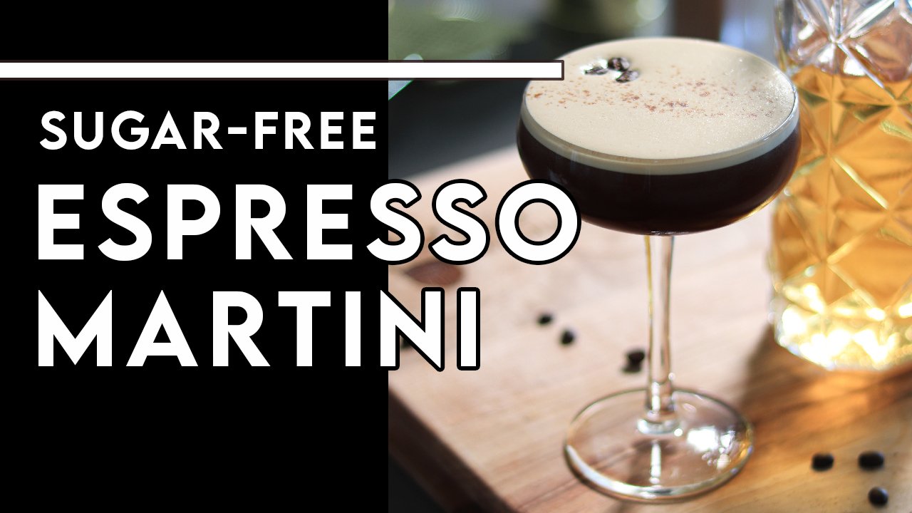 Keto Espresso Martini Recipe  easy low calorie coffee cocktail