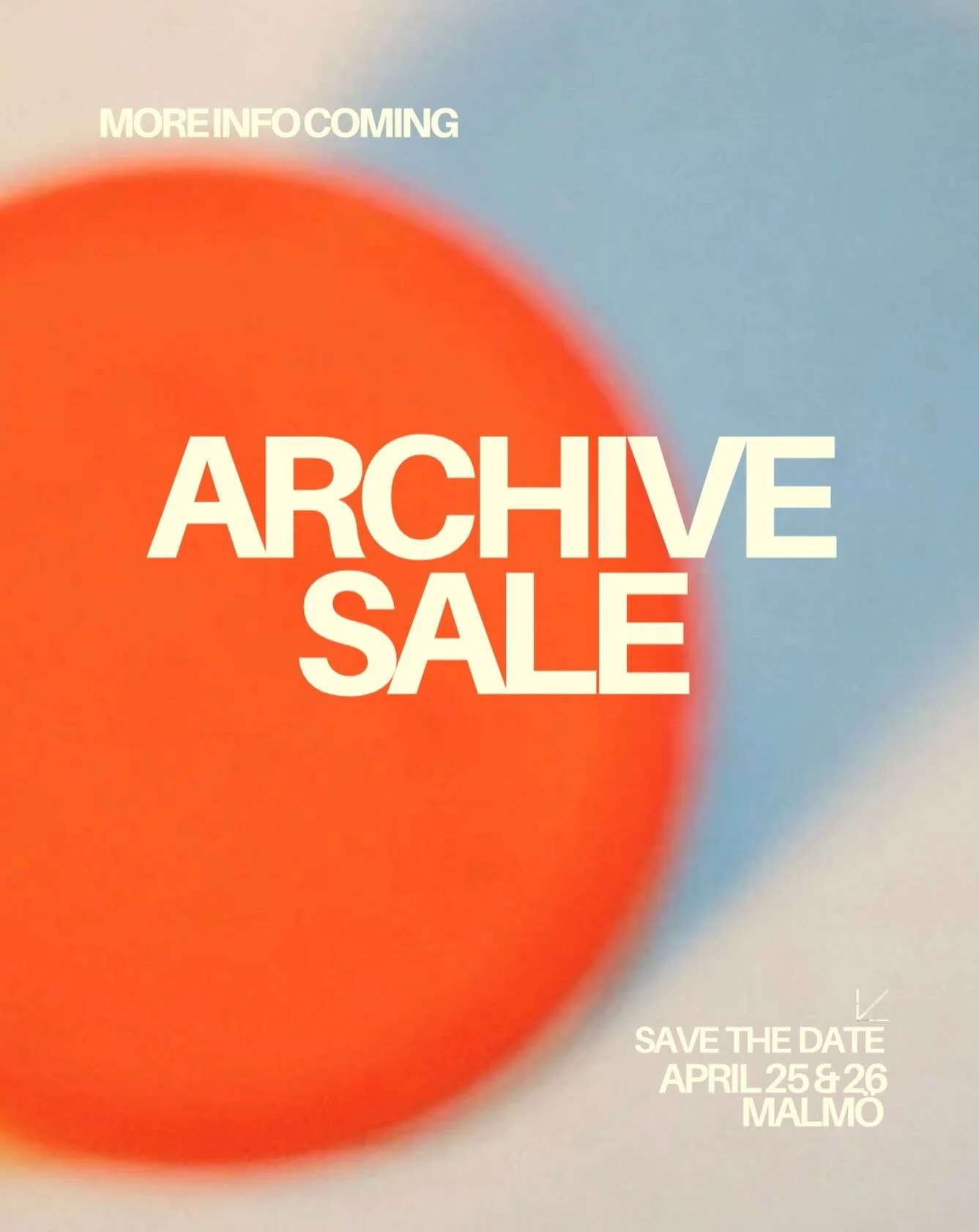 Are you guys ready? For the 6th year in a row we&rsquo;ll throw an epic Archive Sale pop up in Malm&ouml; (location will be announced later, but it&rsquo;s verrry central!). Save the date because you do not want to miss out:
Older collections, sample