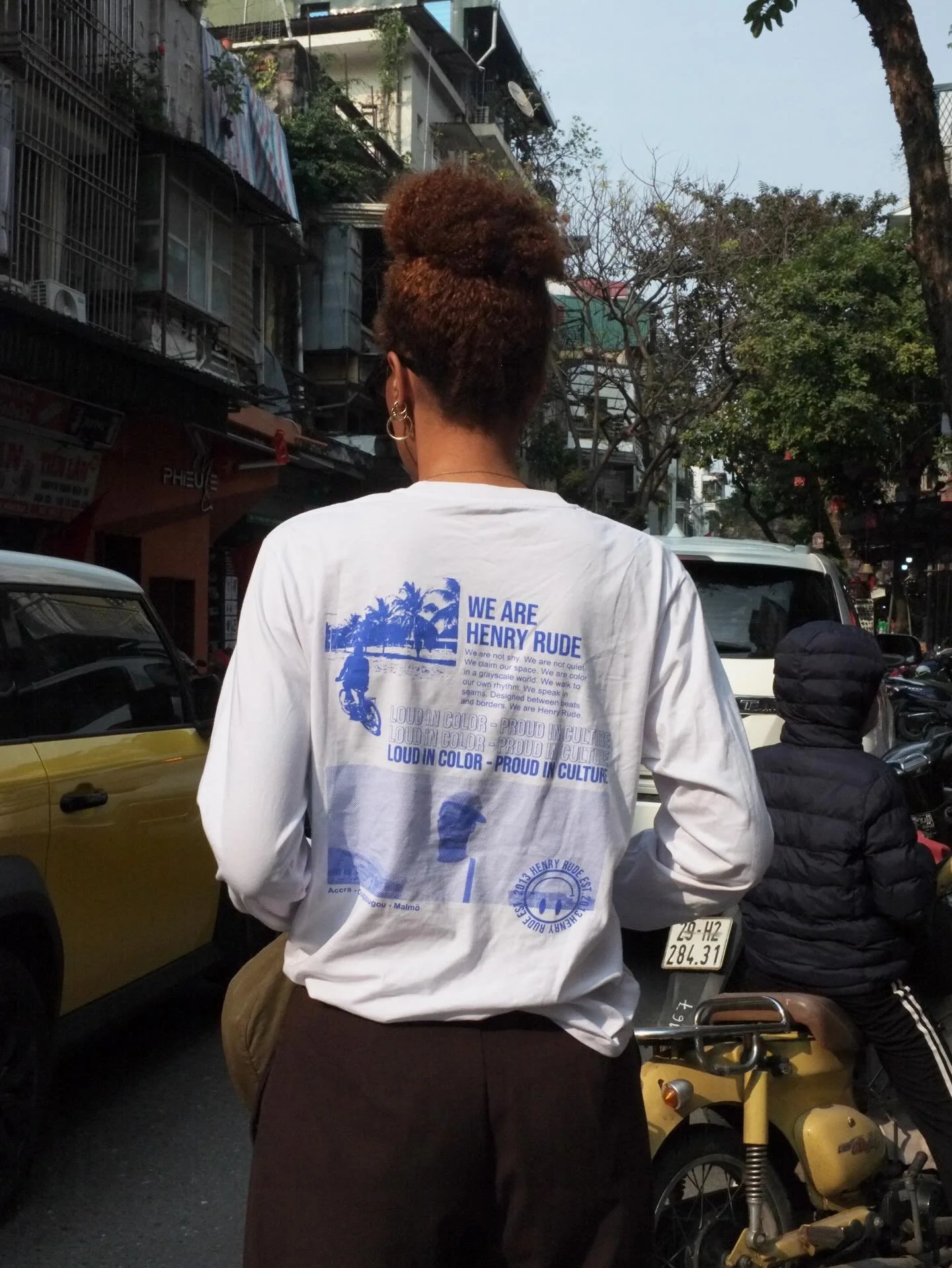 We are Henry Rude &ndash; Loud in color, proud in culture 💙
#longsleeve