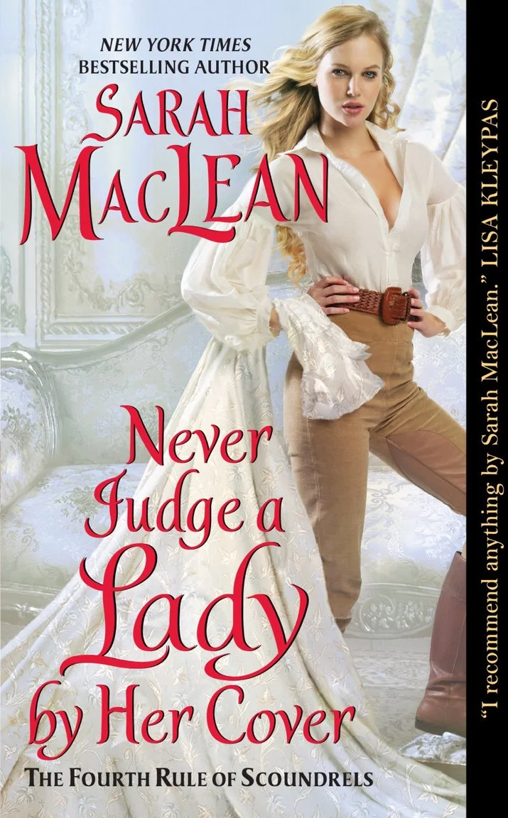 Review: Never Judge a Lady by Her Cover by Sarah MacLean