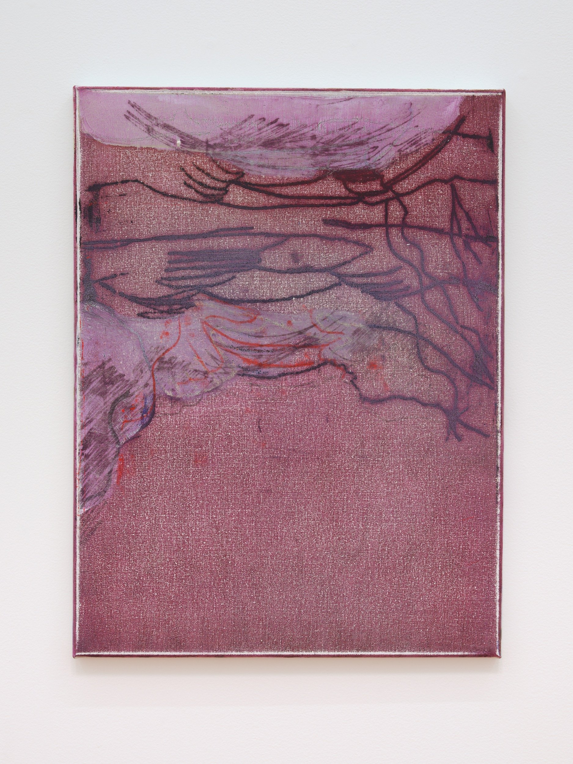 Anoushka Akel, Examiner (5), 2021, oil on canvas, 600 x 450mm