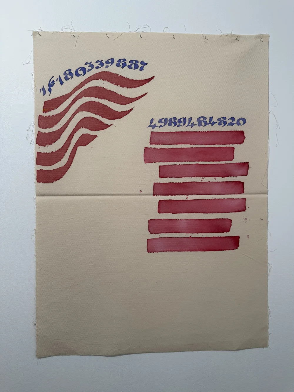 Canone Aureo, acrylic on canvas, 2016