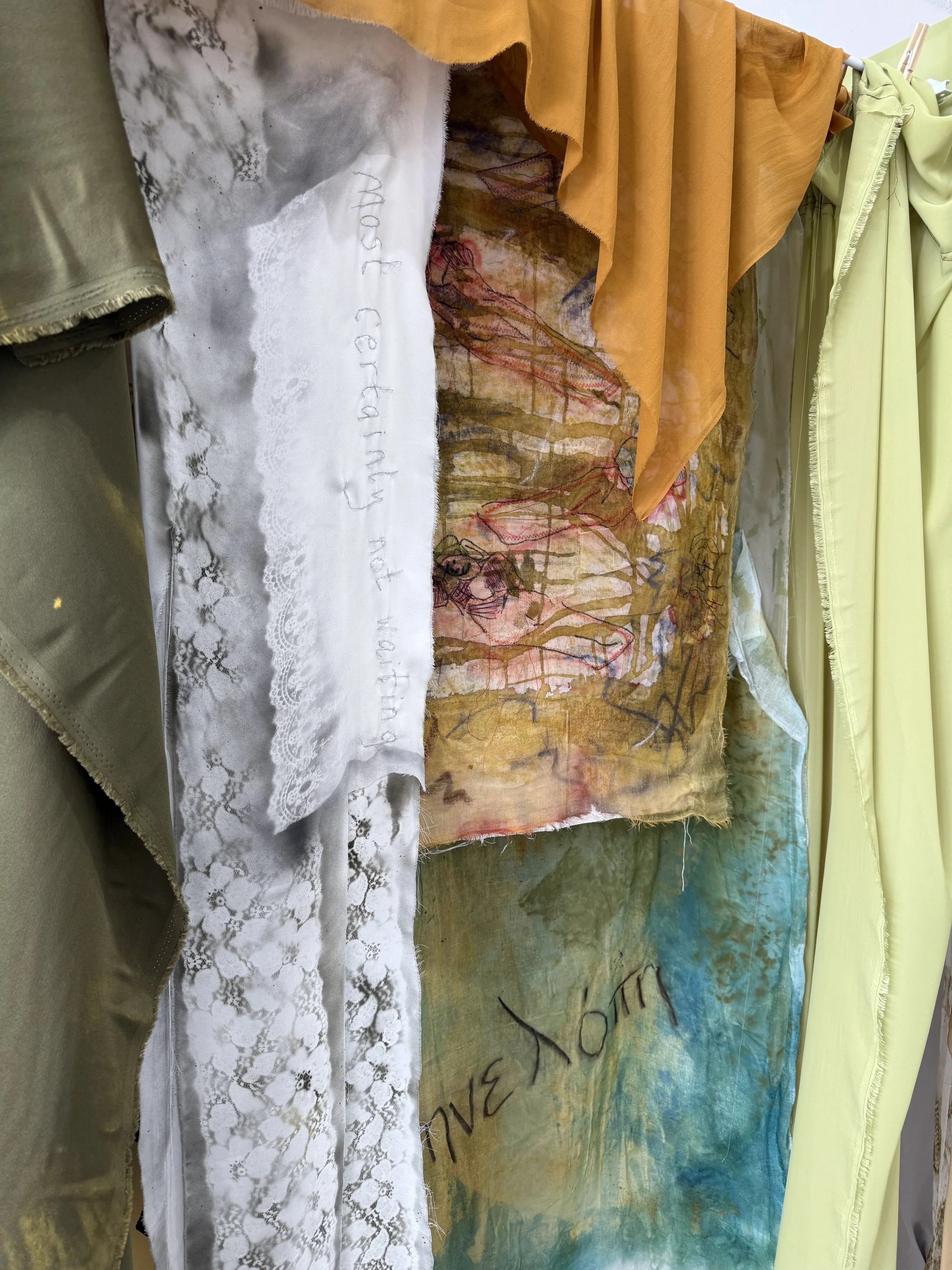 Close up from side view