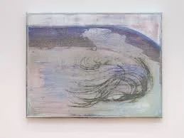 Anoushka Akel, "Being Martha",  2021,  oil, pastel and wax pencil on canvas, 