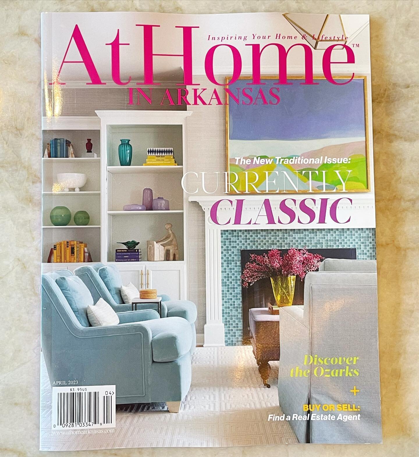 Check out the April issue of @athomearkansas to see one of my latest projects! Sneak peek on the cover ✨

Photography by @rettpeek
