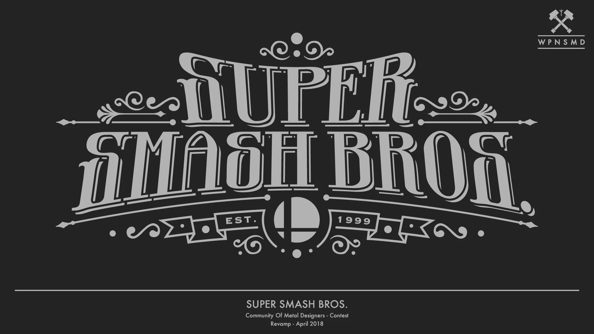 Wappenschmied - Logo Redesign - Super Smash Bros.