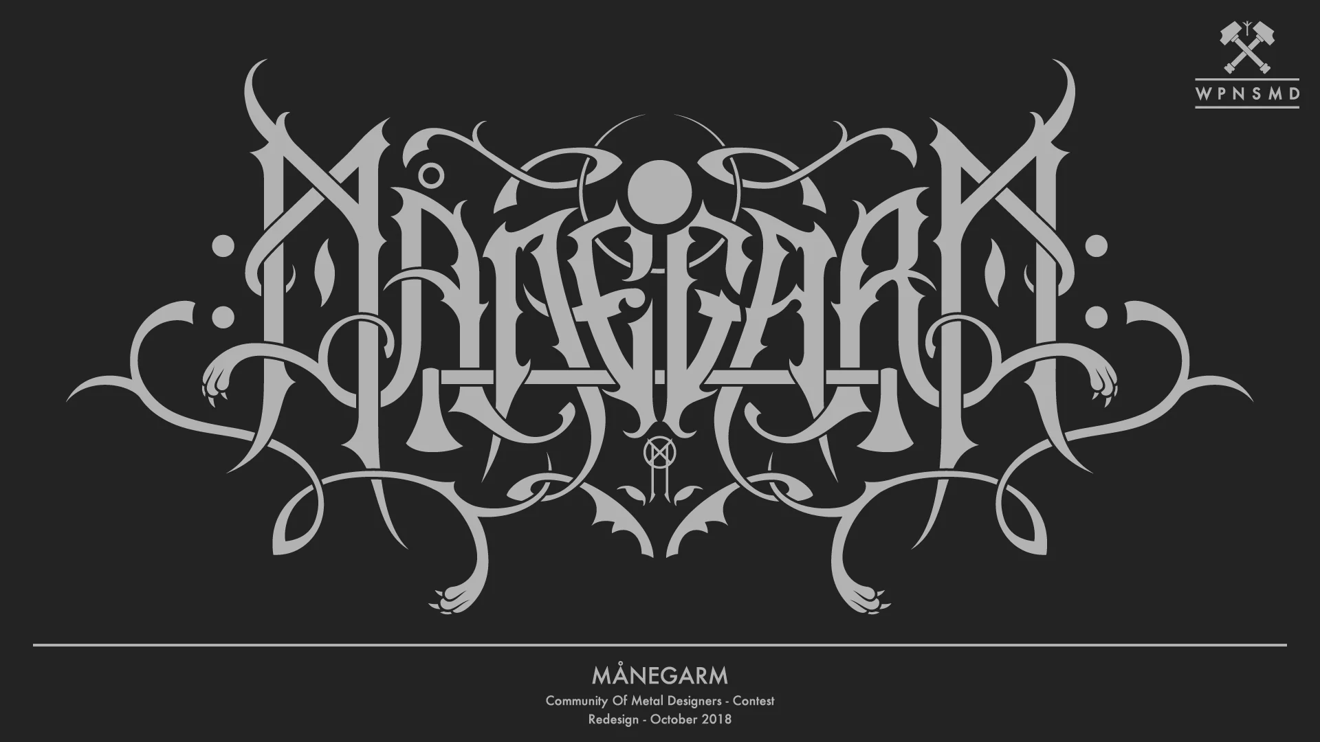 Wappenschmied - Logo Redesign - Månegarm