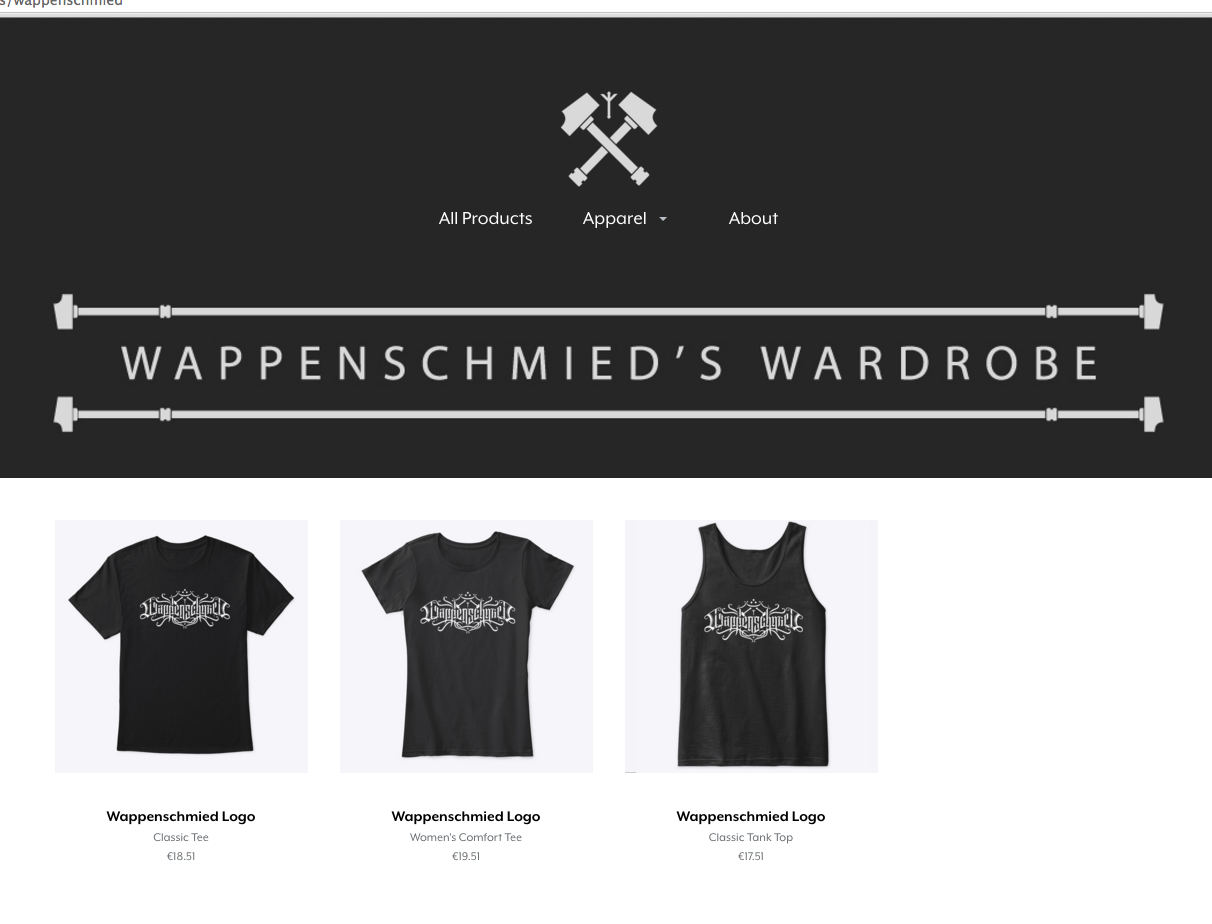TEESPRING store opened!