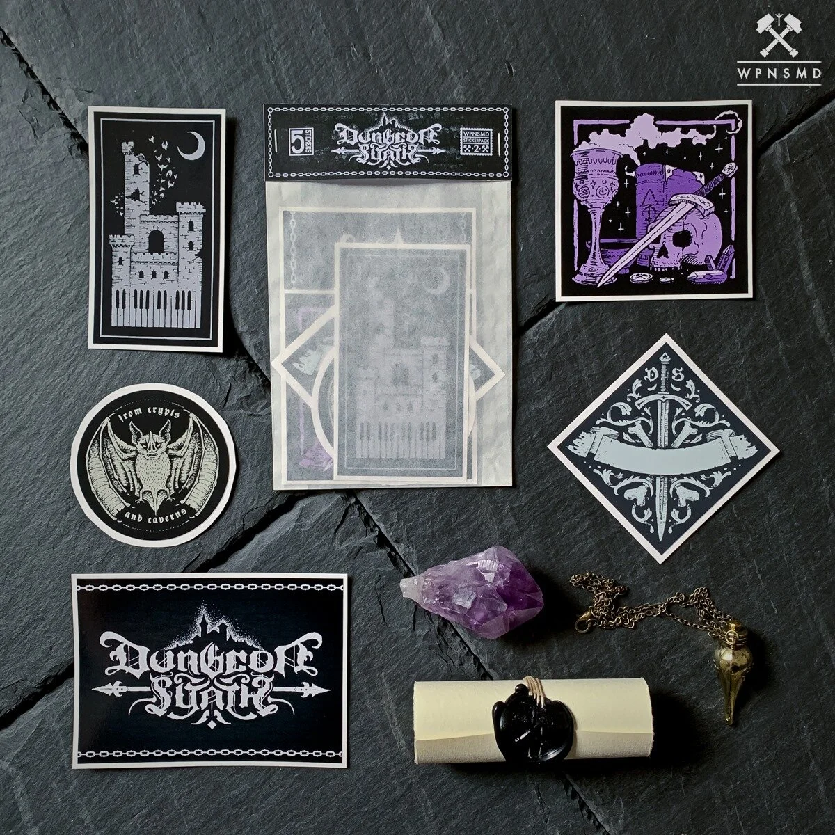 New sticker pack released: DUNGEON SYNTH