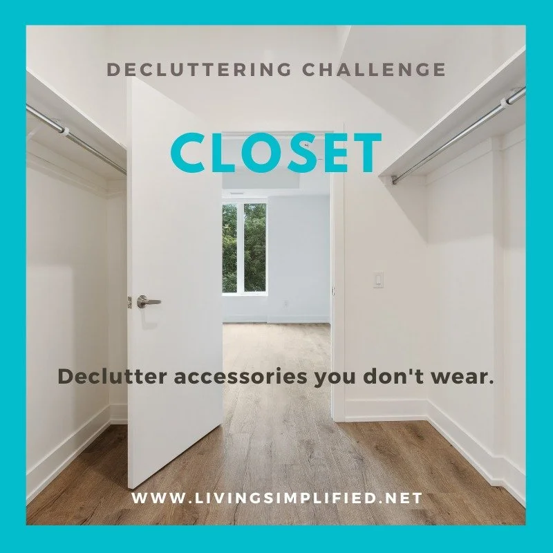 ๐ Fall is the season of cozy sweaters, boots, and layers — but first, we need space to actually find them! For October, the Declutter Challenge is all about closets. From clothing to accessories, let’s edit and organize so your wardrobe