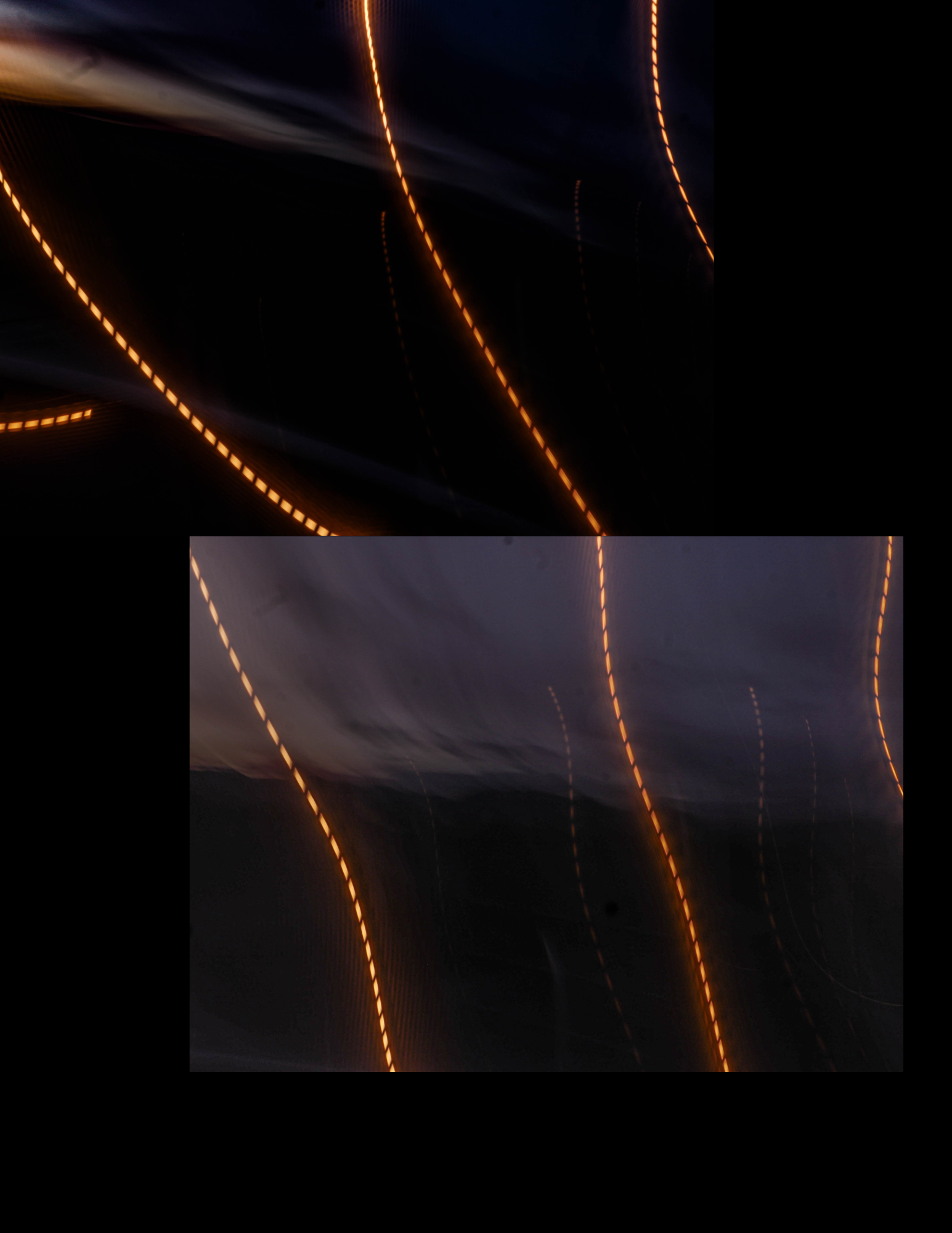 Frequency Modulation in Amber