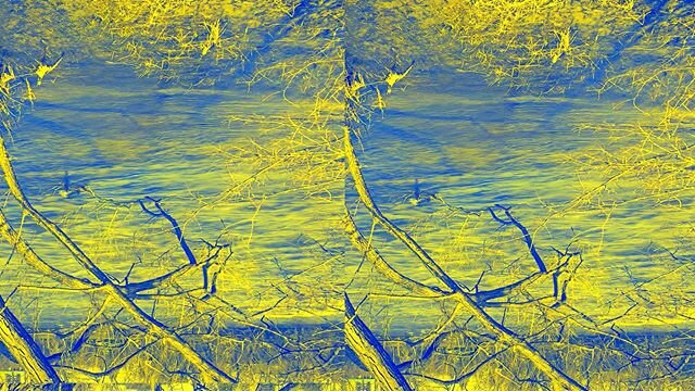 The greatest gift an artist is bestowed upon is the ability to cheat objective reality. Understanding Locke, we can see reality or God as something that we assign quality or certain properties to. This was originally a river: a large body of water an