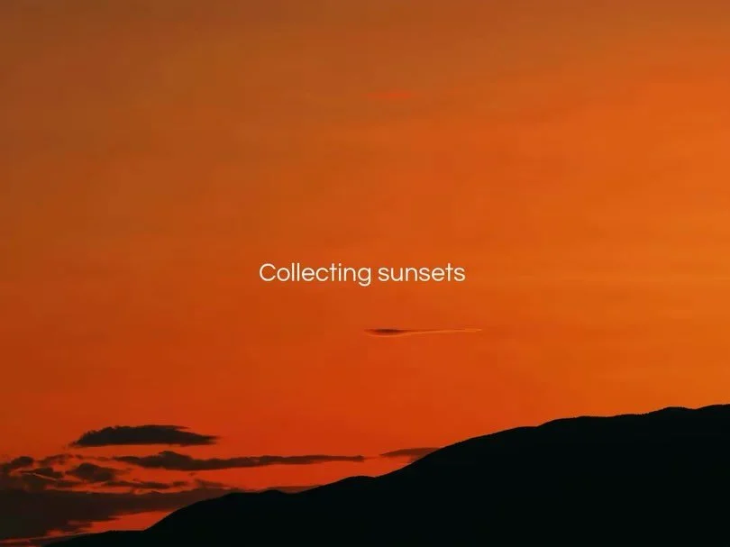Collecting sunsets. #goldenhour