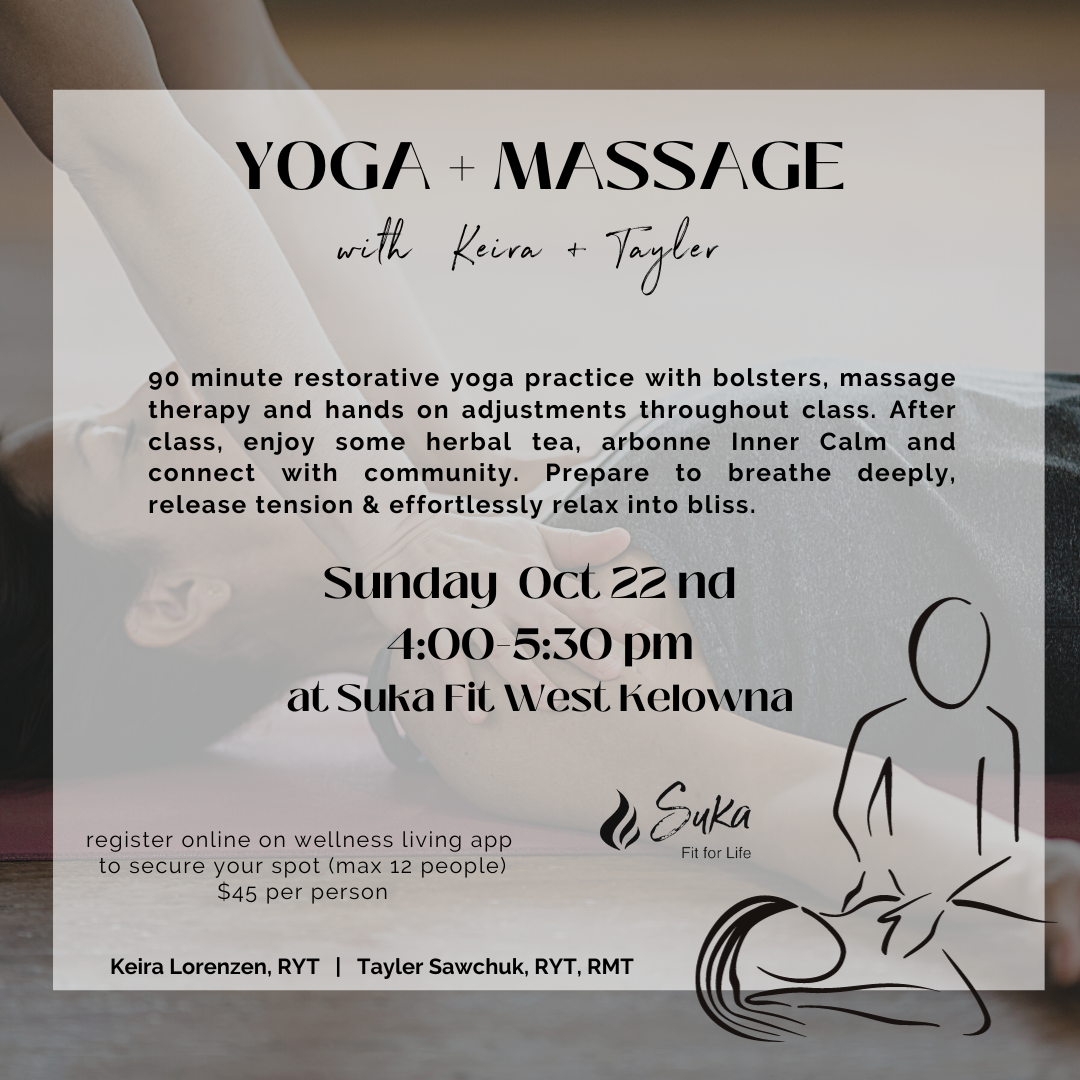 Restorative Yoga + Massage