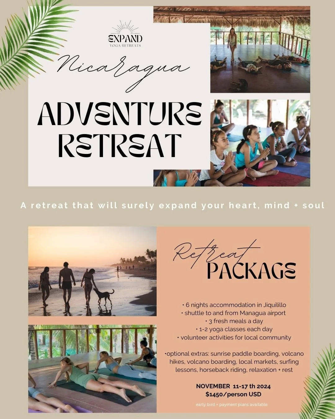 Yoga + Adventure Retreat