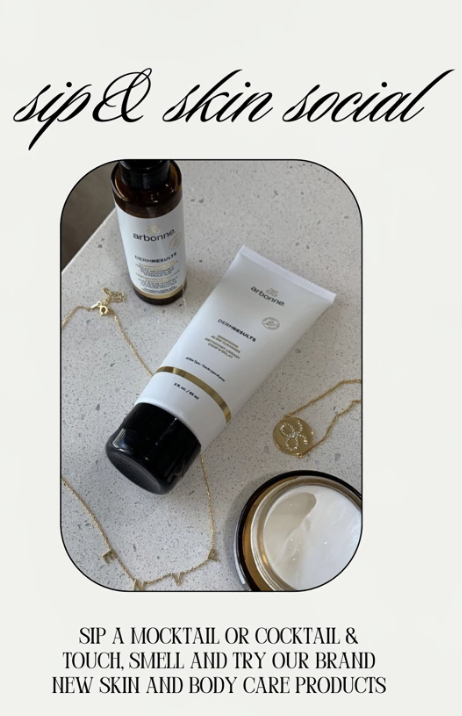 Sip + Skin Social