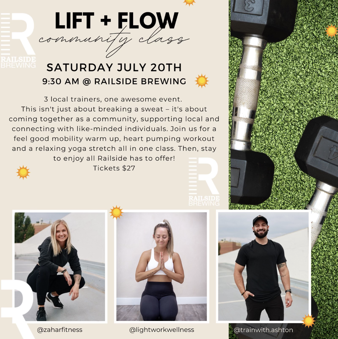 LIFT + FLOW Community Class