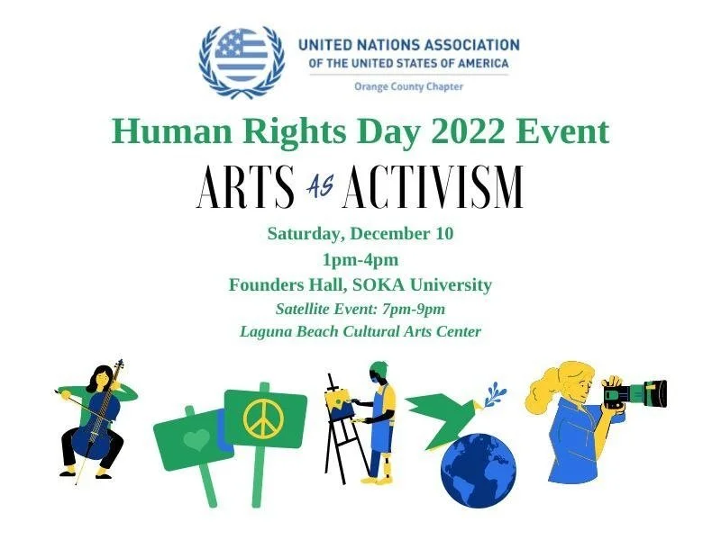 Human Rights Day 2022- Arts  As Activism