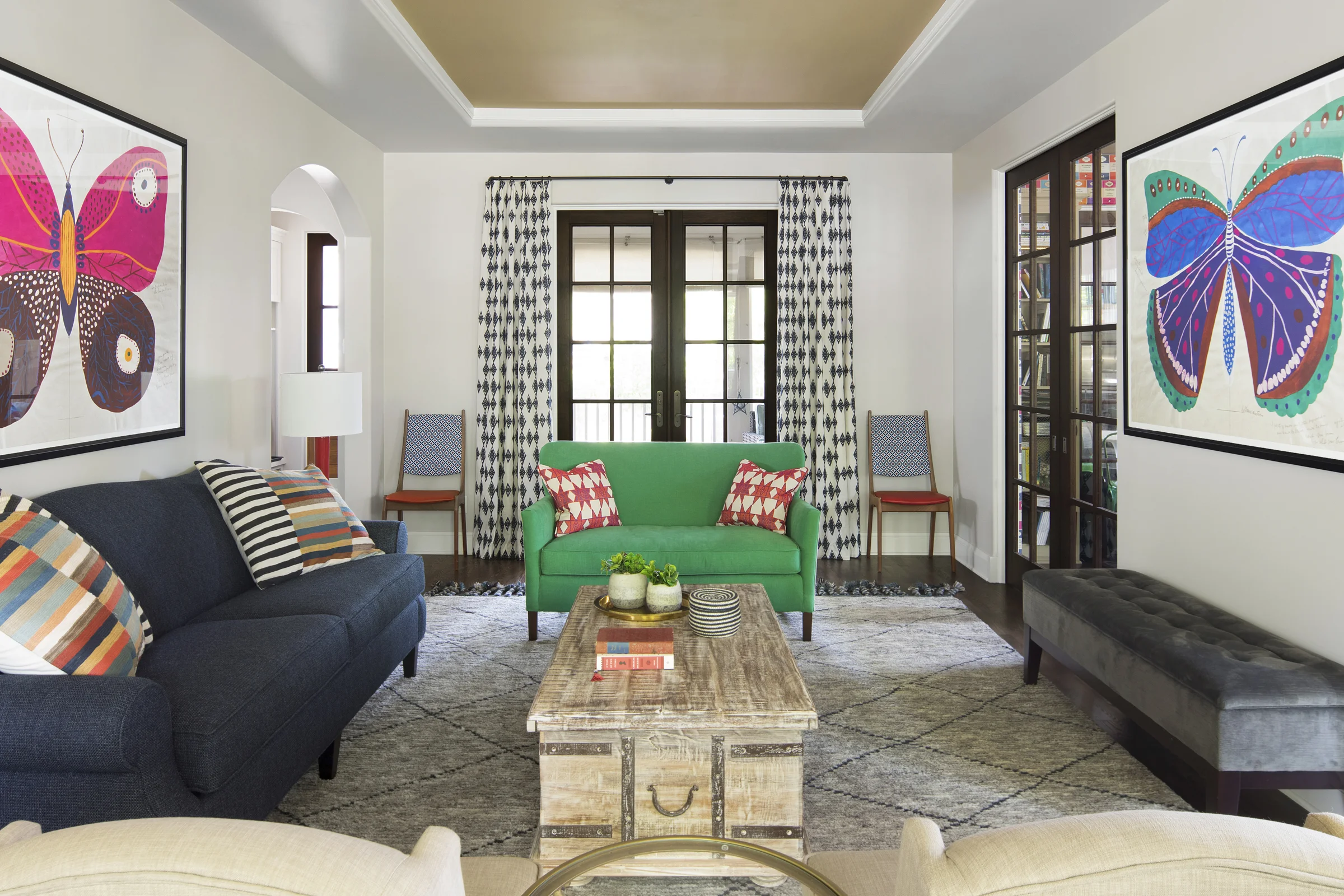 After: We put the living room here, where it is more private with no direct view from the street