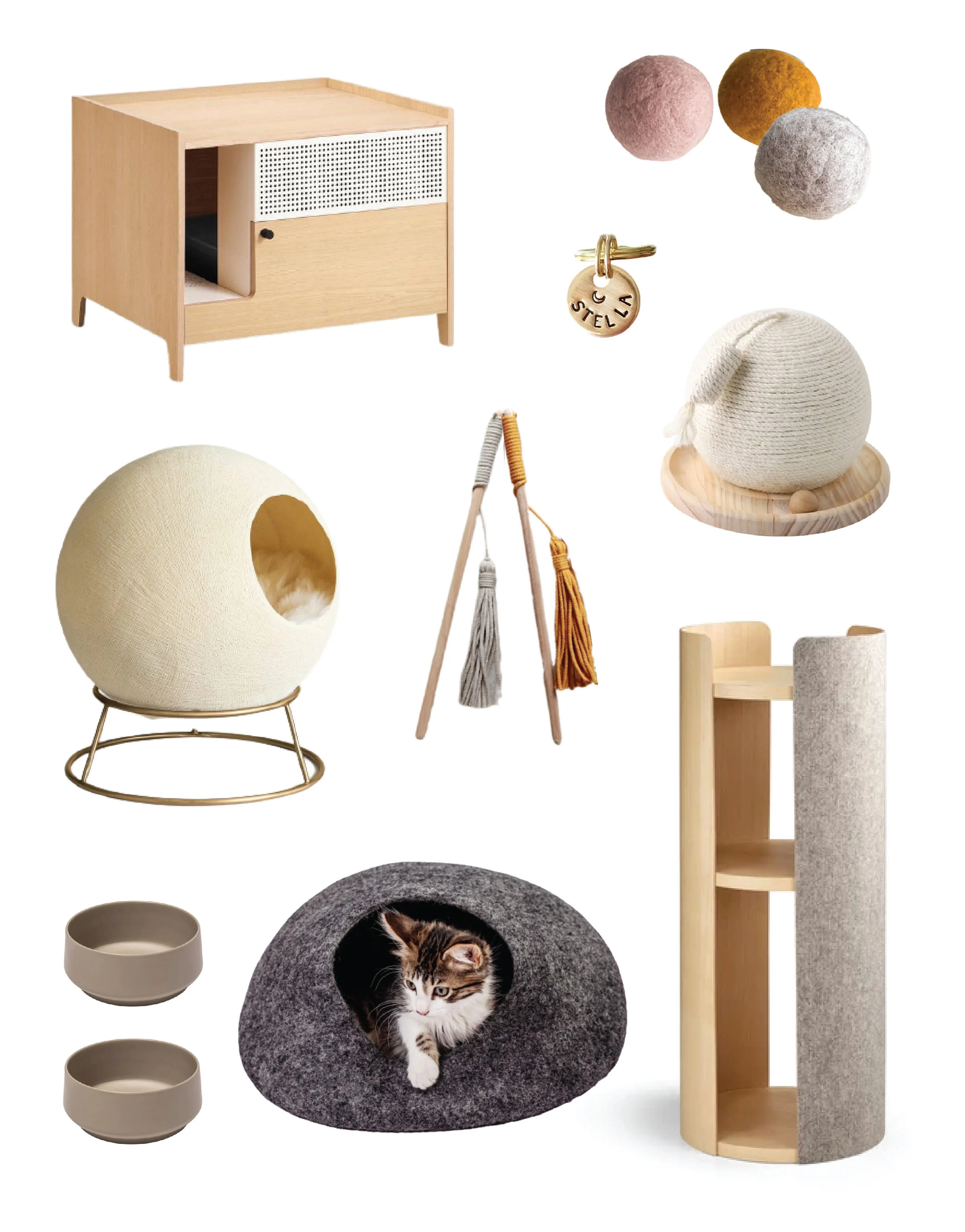 Design Friendly Cat Accessories