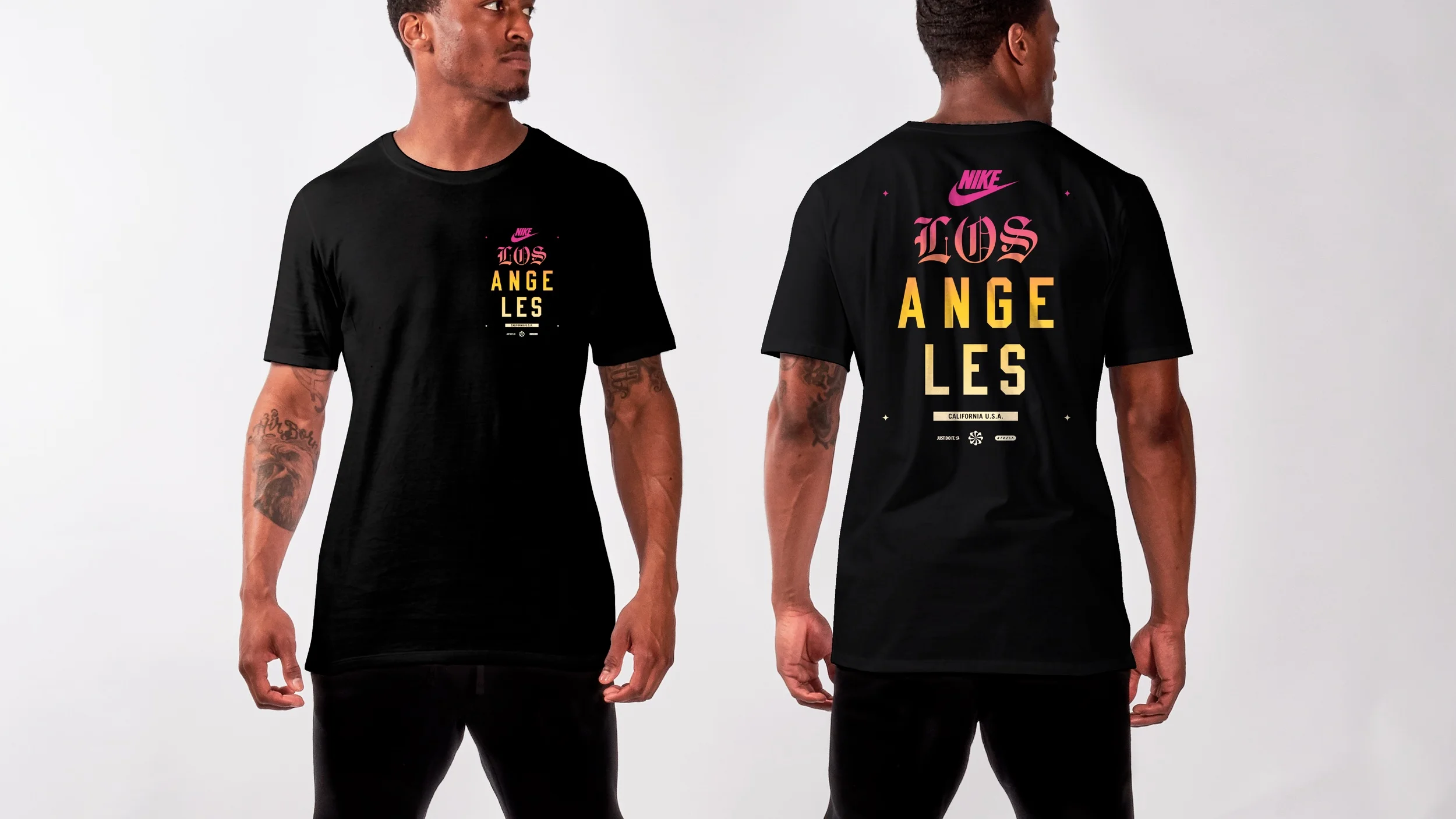 Los Angeles Way Cityscape