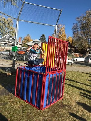 2017 Dunk Tank Fundraiser at Lincoln Fall Fest