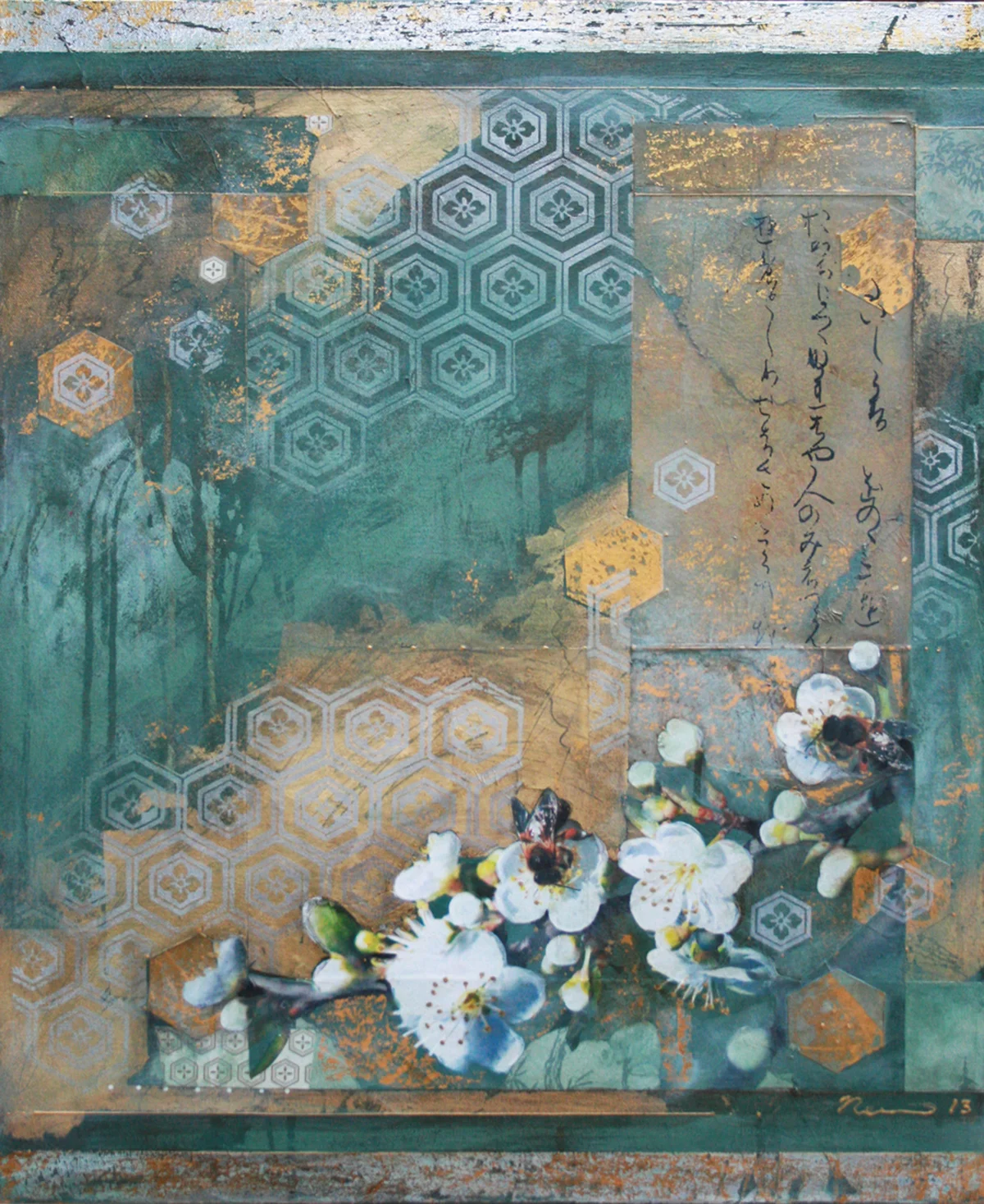 Bee Collage I