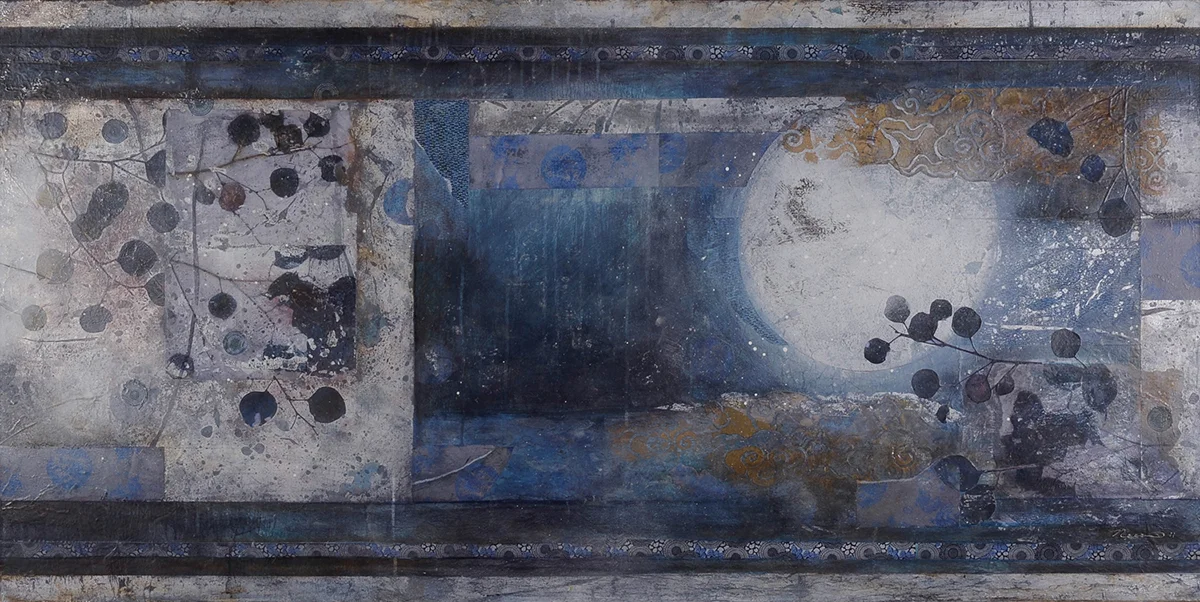 Clouds veil the moon, now and again, giving rest to its beholders ~ Basho