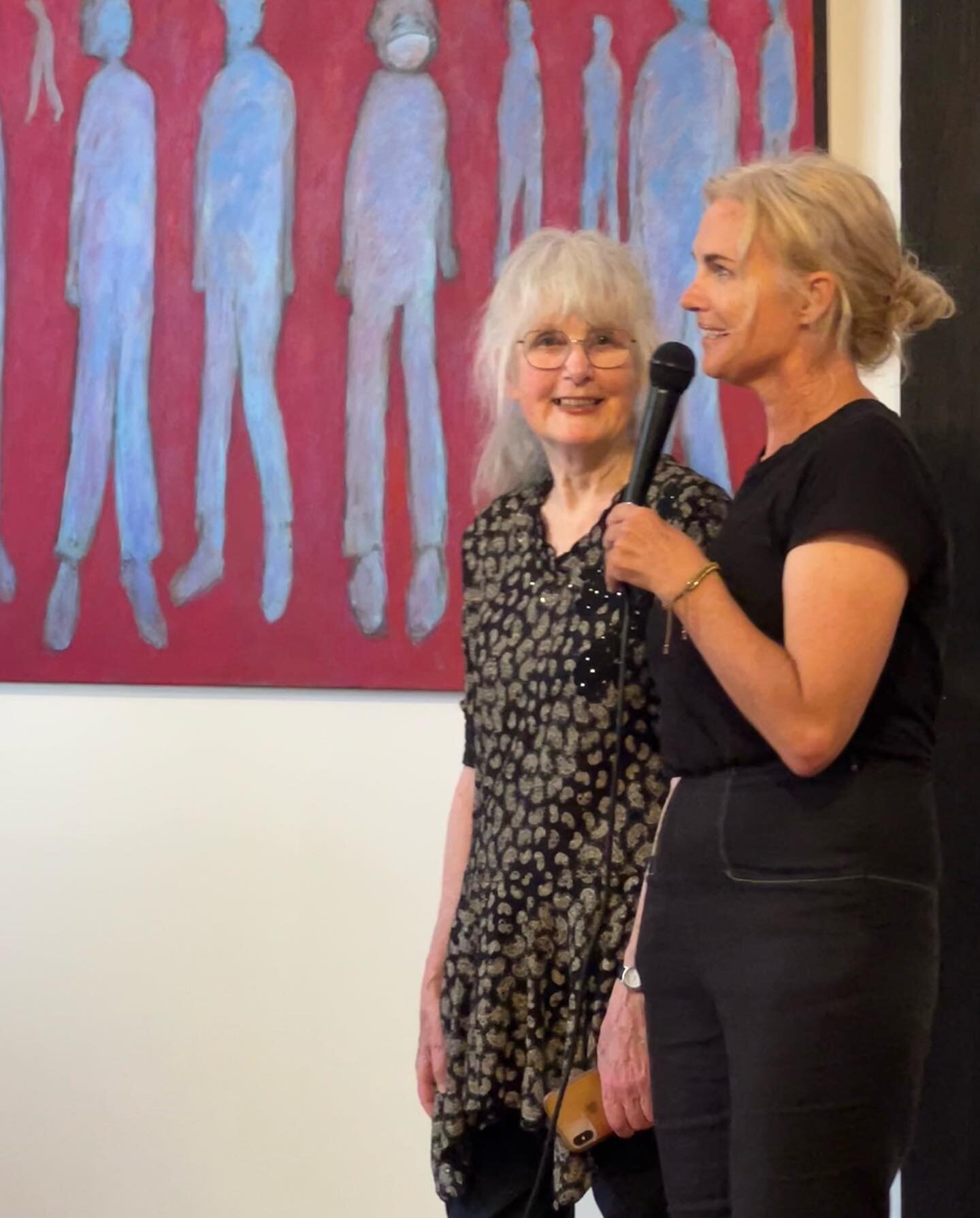 So lovely to see so many familiar faces at the opening of &lsquo;Aggregate&rsquo; at Qdos on Sunday.

Launched by the lovely Kiri Smart (curator Art Gallery of Ballarat), this exhibition is &quot;A collective of artists inhabiting disparate worlds of