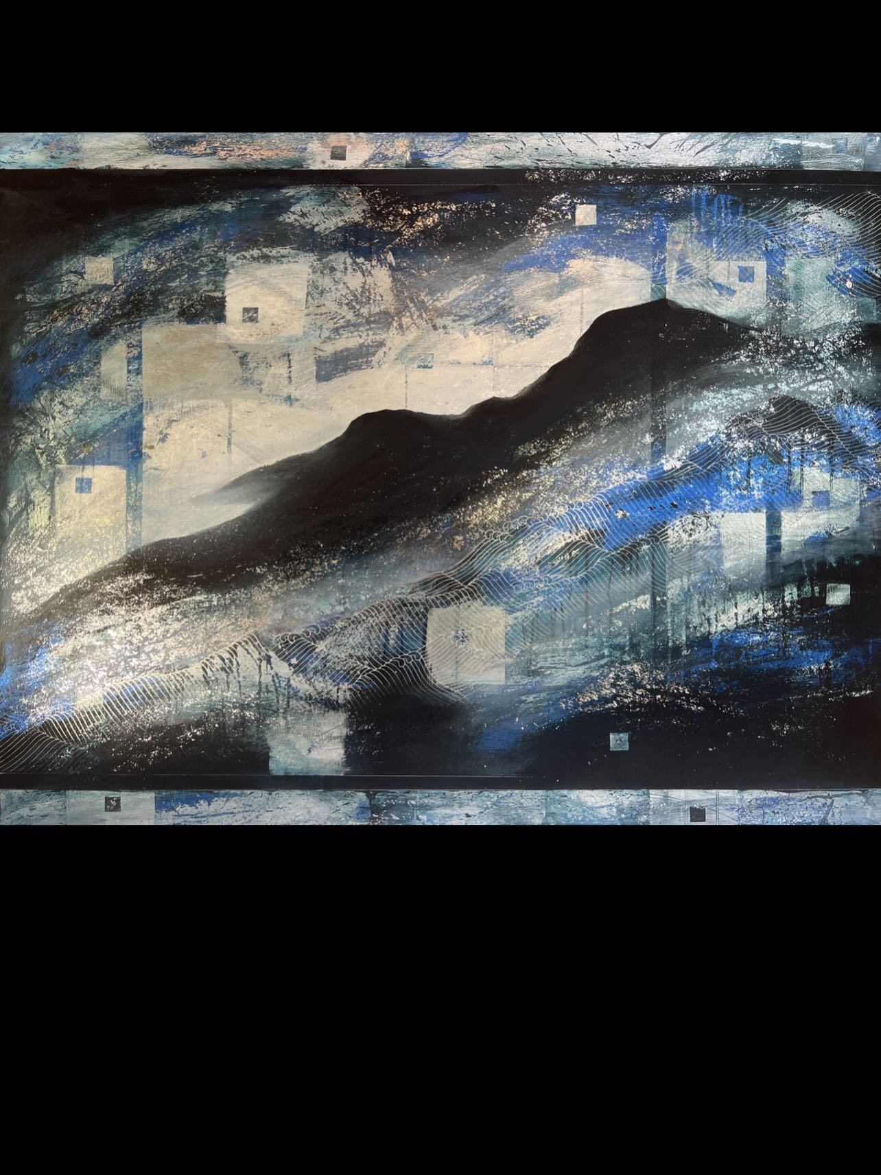 Here&rsquo;s a painting to reflect on over your Sunday morning coffee. 🥰☕️

&lsquo;Between Sea and Sky&rsquo; mirrors the turbulent seas and stormy skies of this time&mdash;where chaos and intensity rise to the surface, and what no longer holds begi